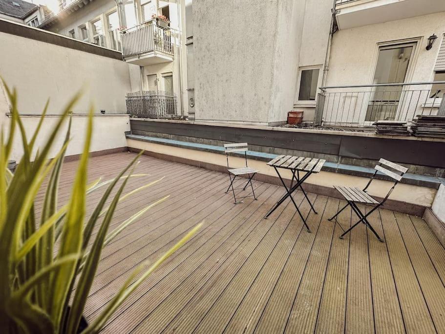 Studio Mit Terrasse Altstadt Koblenz Coblence Extérieur photo